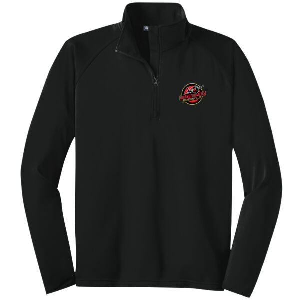 Barnstormers basketball Tall Sport Wick Stretch 1/4 Zip Pullover Thumbnail