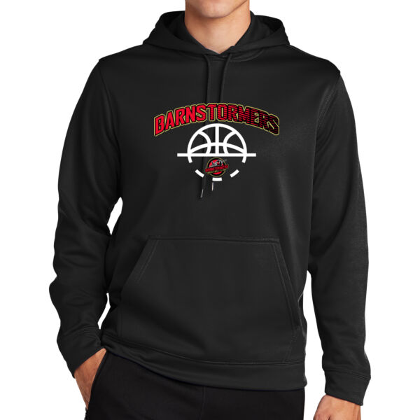 Barstormes Player Tee Sport Wick Fleece Hooded Pullover Thumbnail